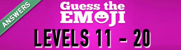 guess the emoji answers levels 11-20