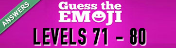 guess the emoji answers levels 71-80